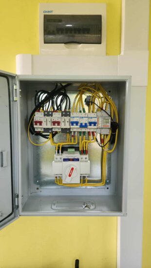 Distribution Box of Solar Power System