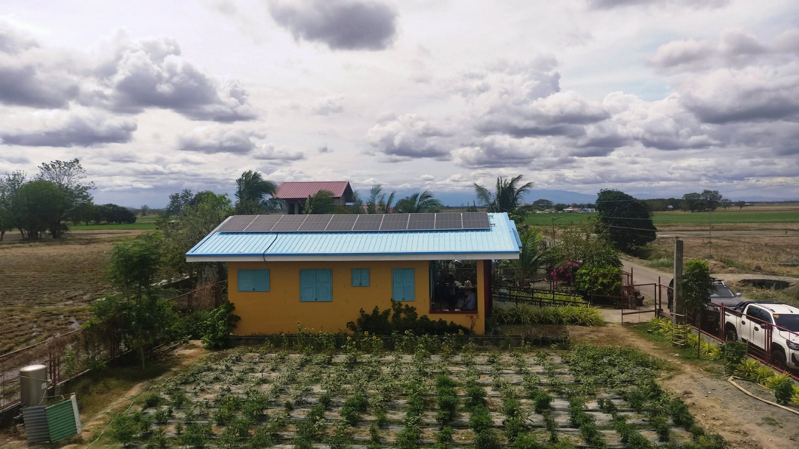 Solar Panels on Recuerdo Barangay Health Station, Nampicuan, Nueva Ecija